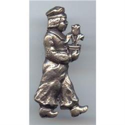 Dutch Boy With Tulip Brooch #989379