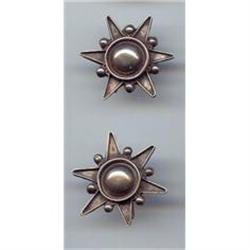 Signed Mexican Sterling Starburst Screwback #989381