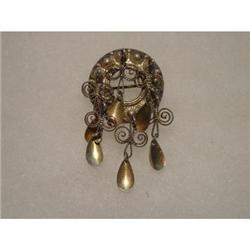 Scandinavian Solje Artist Signed Brooch pin #989440