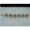 Image 1 : Sterling Filigree Portugal link  bracelet #989454