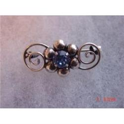 Scandinavian Denmark Sterling Signed HW Brooch #989523