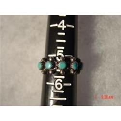 Scandinavian European Sterling Turquoise RING #989543