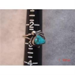 Mexican Scandinavian Sterling Turquoise RING #989548