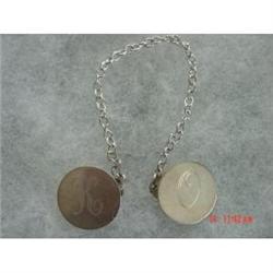 Estate Leonore Doskow Sterling Tie Clasp #989580