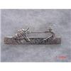 Image 1 : Estate Mexican Sterling Signed Tie Clasp ICUALR #989617