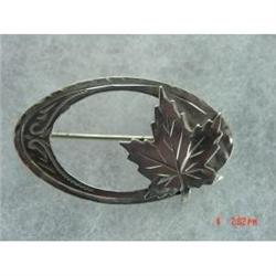 Victorian Sterling Signed SN brooch Scandinavia #989628