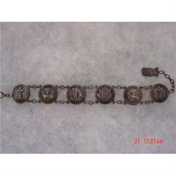 Vintage Scandinavian British Sterling Link #989653