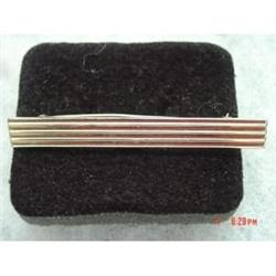 Estate Vintage Signed BARCLAY  bar pin brooch #989688