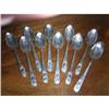 Image 1 : 10 Presidential Silverplated Collector spoons #989765