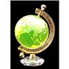 Image 1 : Czech Bohemian VASELINE World Globe Paperweight #989788