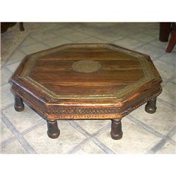 Antique Octagon Moroccan Table  #989794