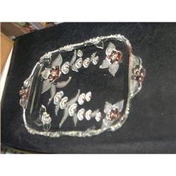 Large Cystal Platter  #989819