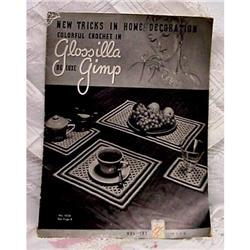 1939 Home Decoration Crochet Book  #989887