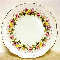 Coalport China Plate SWEET PEA #989901