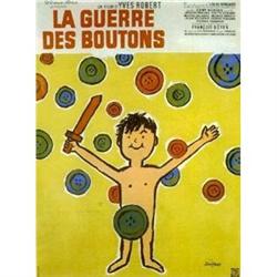 LA GUERRE DES BOUTONS offset litho SAVIGNAC  #990044