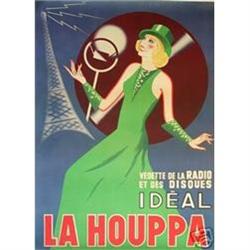 LA HOUPPA Ideal French Poster 1930  #990047