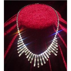 Clear Rhinestone Necklace #990081