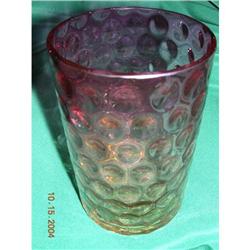 Genuine Victorian Amberina GlassTumbler--WOW!!! #990107