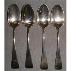  4, 19TH CENTURY SILVER J.E. CALDWELL, #990123