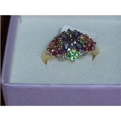 Multi Gemstone Ring #990137