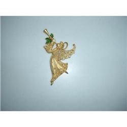 Victorian Style Christmas Angel Brooch in #990148