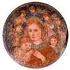 Image 1 : The Angel's Message porcelain plate Christmas #990164
