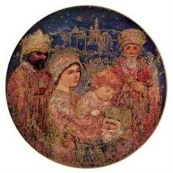 Gift of The Magi porcelain plate Christmas #990165