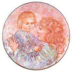 Kathleen  & Child Royal Doulton plate by Edna #990200