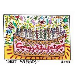Best Wishes  3D by James Rizzi  #990203