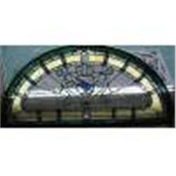 Stunning Regal Stained Glass Arch  #990256