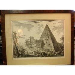  Veduta del Sepolcore di Cajo Cestio  #990258