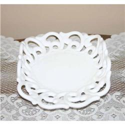 Gorgeous Fostoria Monroe Milkglass Banana Bowl #990387