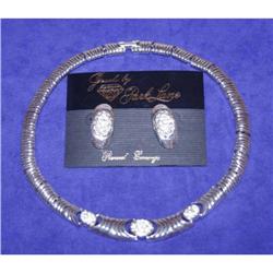Jewels by Park Lane Heart Necklace & Earrings #990430