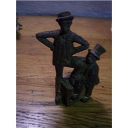 Antique Cast Iron Mutt & Jeff Still Bank #990474