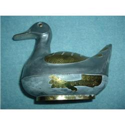 Duck pewter box #990571