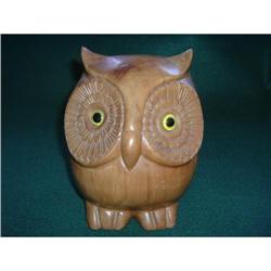 Wooden owl #990573