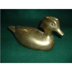 Brass duck #990582