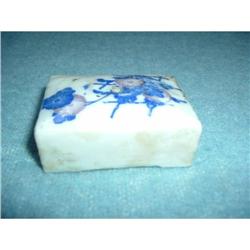 Chinese blue & white water dripper #990590