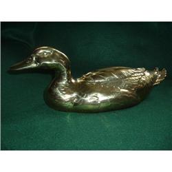 Brass duck  #990618