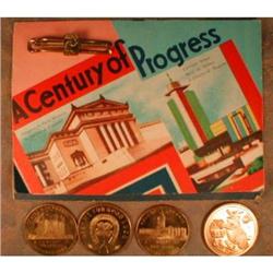 CENTURY of PROGRESS Assorted Souvenirs CHICAGO #990628