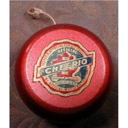 Cheerio Yo-Yo PRO 99 Metallic Red w/ LABEL #990649