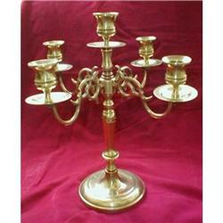 Baldwin BRASS Candelabra 5 lights Candle Stick #990684