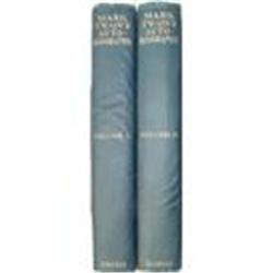 MARK TWAIN Autobiography 2 Vol 1924 VINTAGE #990695