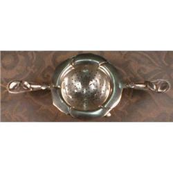 STERLING Tea Strainer ANTIQUE Silver #990737