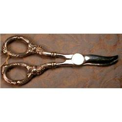STERLING GRAPE Shears VINTAGE Silver #990745