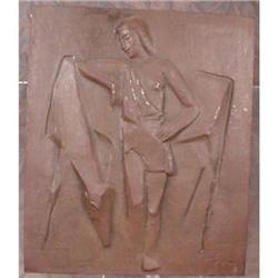 NYMPH Plaque Buderus Cast THOMAE 1965  #990773