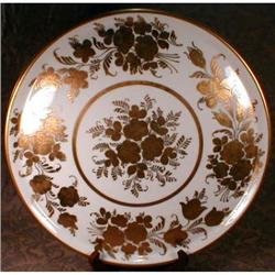 FRENCH Charger Plate CAKE Gold Decoration LARGE #990804