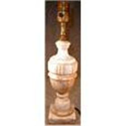 Marble Table Lamp VINTAGE 10.5 inch #990813