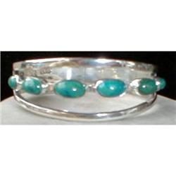 SiGi Turquoise Bracelet TAXCO Mexico STERLING #990843