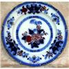 Image 1 : GAUDY Flow BLUE Polychrome Plate NEW STONE #990850